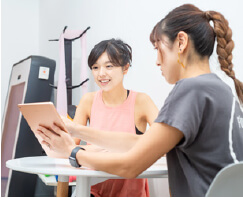 あなたに合ったプログラムをトレーナーがサポート