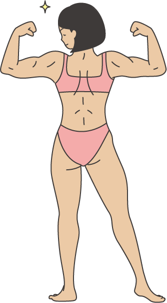 体力アップタイプ