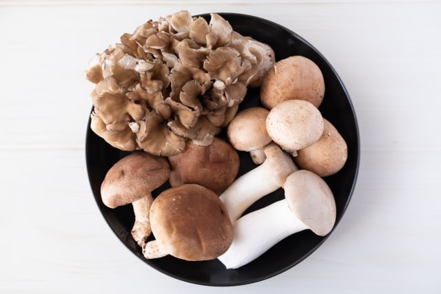 食物繊維が多いきのこ