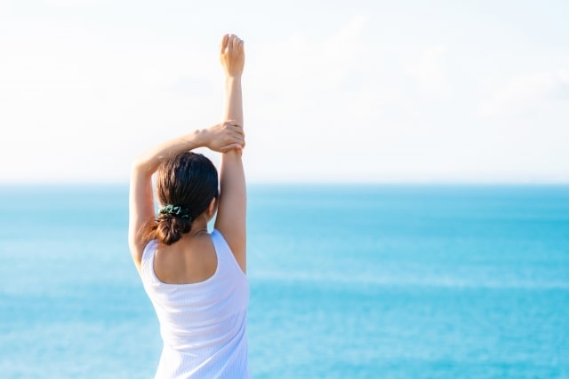 ケトジェニックダイエット中の女性