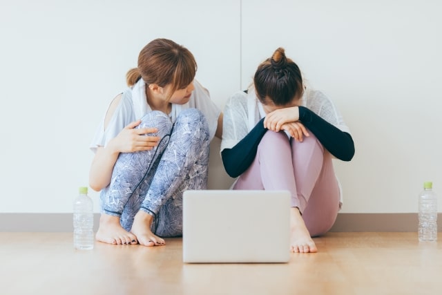 リバウンドで悩む女性