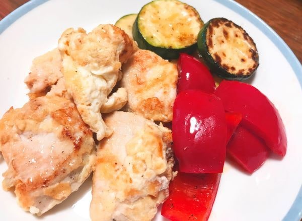 鶏のふんわりピカタ