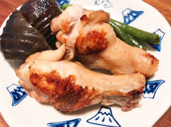 鶏となすのこっくり煮