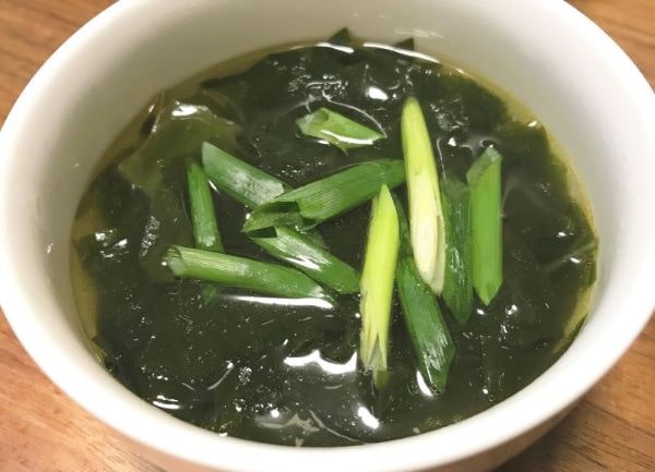 わかめのスープ