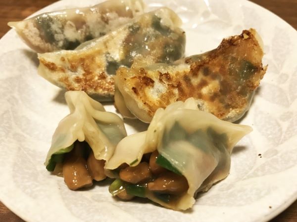 納豆餃子