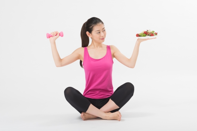 ダイエット中の女性