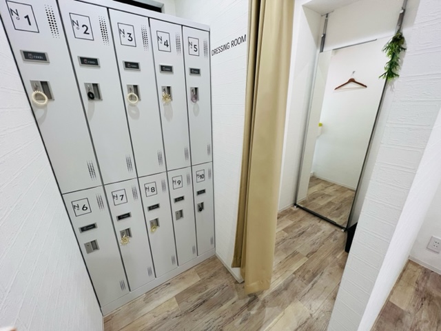 ファディー上小田井のシューズロッカー