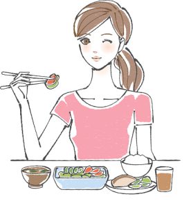 糖質制限中の女性