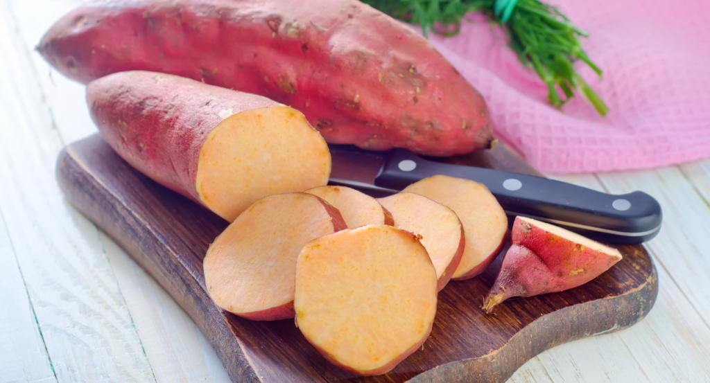 食物繊維が多いさつまいも