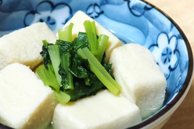 高野豆腐の煮物