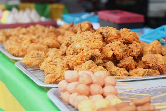 脂質が多い揚げ物