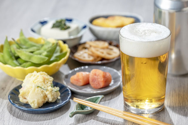 ビールとおつまみ