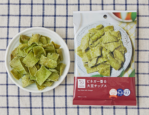 ビネガー香る大豆チップス