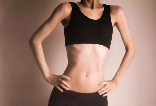 体脂肪率が低い女性