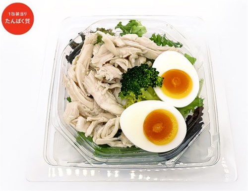 たんぱく質が摂れる鶏むね肉サラダ