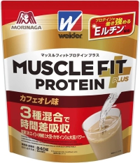 マッスルフィットプロテインプラスカフェオレ味
