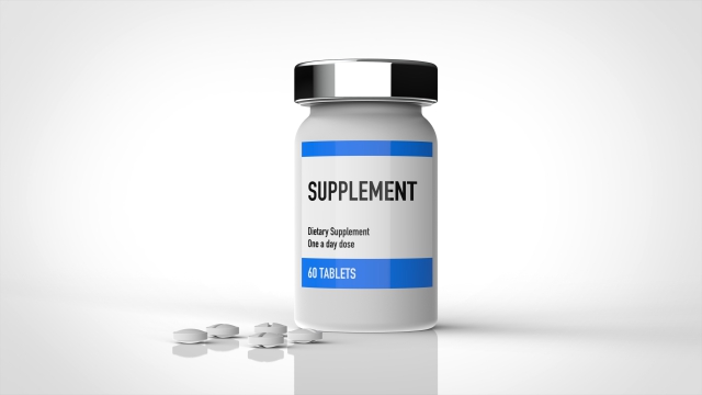 瓶に入ったサプリメント