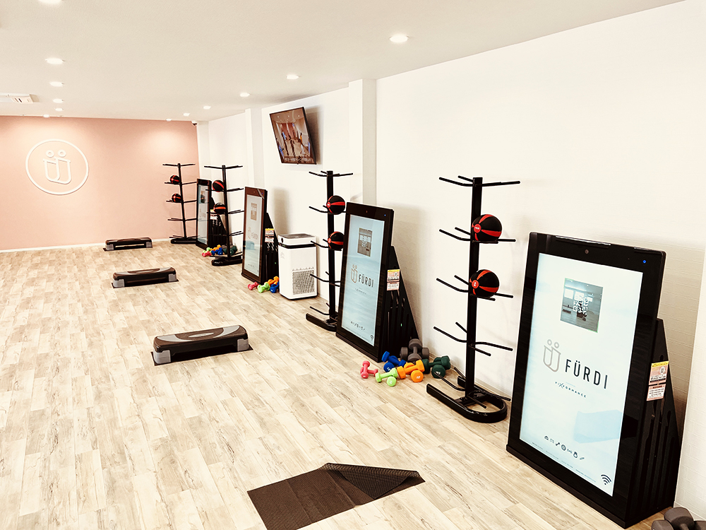 ファディー鈴⿅中央通りのトレーニングエリア