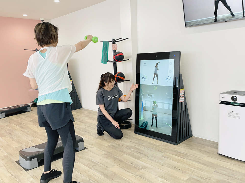 ファディー鈴⿅中央通りのトレーニング⾵景