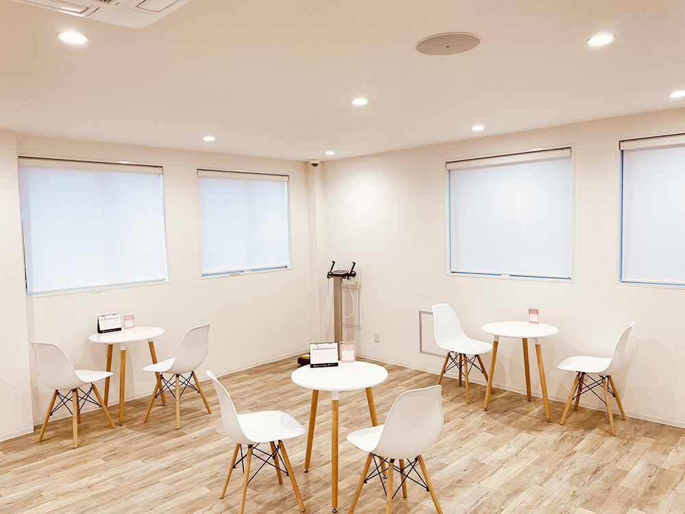 ファディー鈴⿅中央通りのカウンセリングエリア