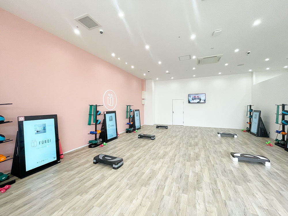 ファディー イオンモール日吉津のトレーニングエリア