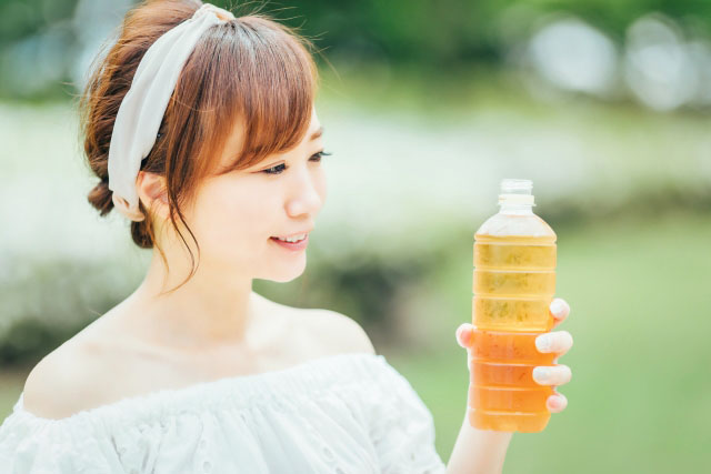 黒烏龍茶の正しい飲み方